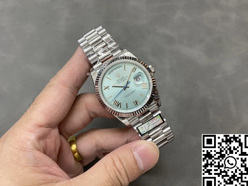 Factory 979 Blue Trendy v5 M228236-0012 Steel Rolex Tungsten Day QF Date Dial 0713